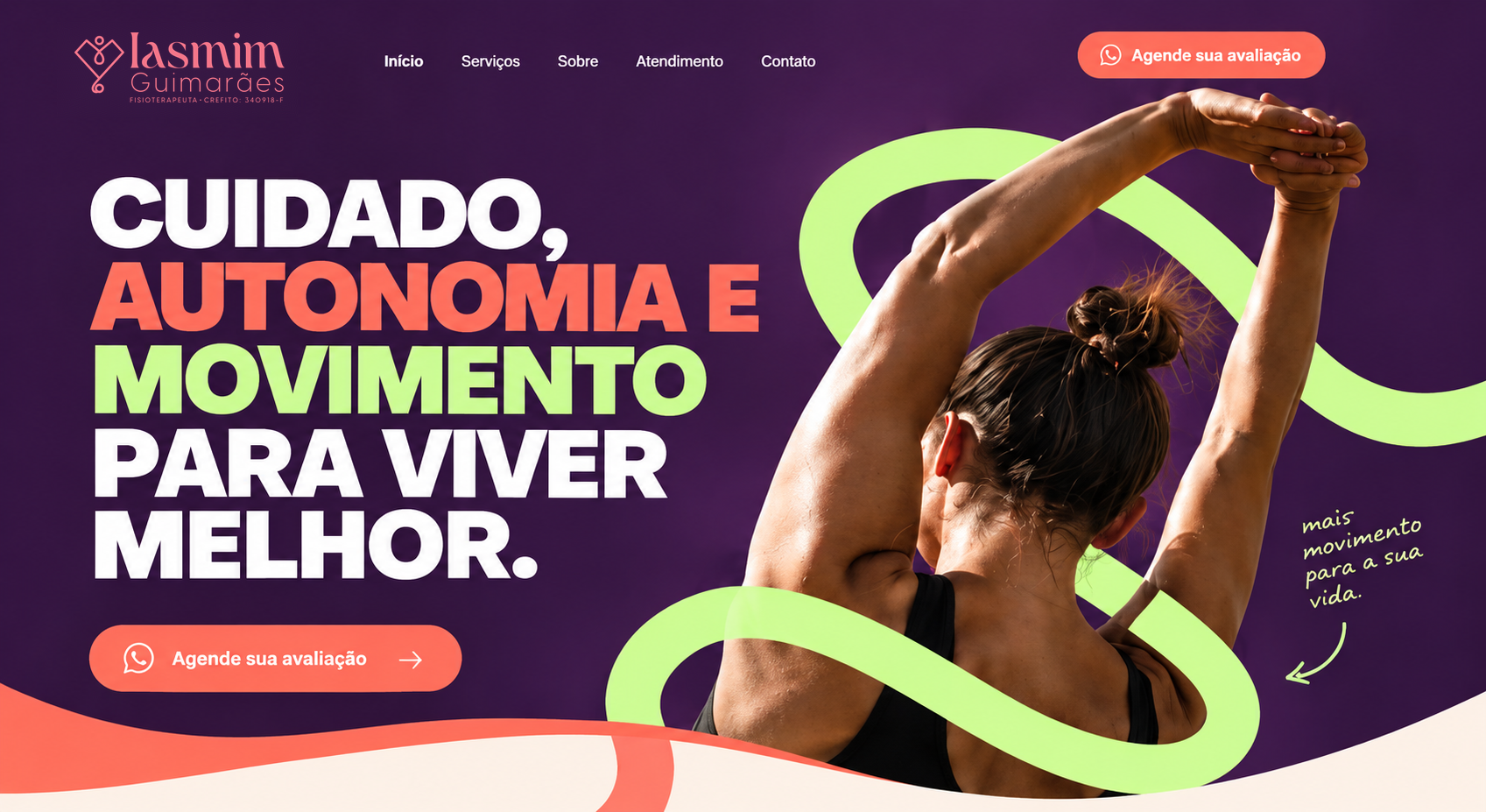 Iasmim Guimarães — Cuidado, autonomia e movimento para viver melhor.